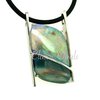 large green opal pendant