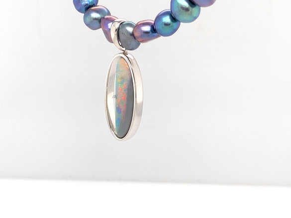 Red opal pearl enhancer